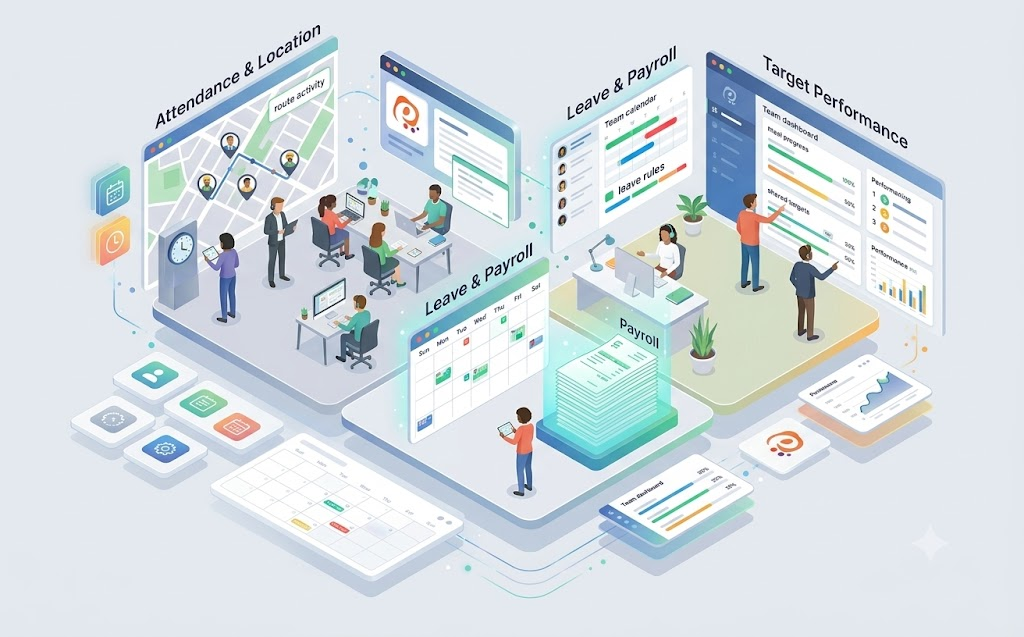 Team operations visual
